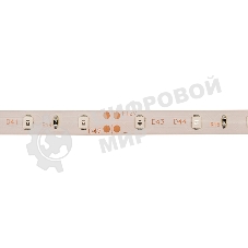 Лента светодиодная силикон, 8 мм, IP65, SMD 2835, 60 LED/m, 12 V, цвет свечения зеленый