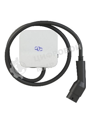 Зарядная станция S'OK SHN10316TP211KW-5 Green Energy, 3-фазы, 11kW (16A/380V),Bluetooth(APP), RFID, IP65, Type 2, 5м кабель