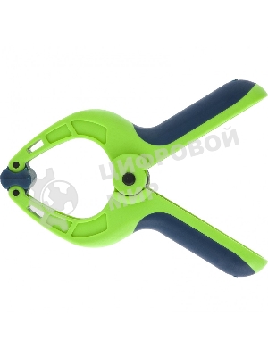 Струбцина клещеобразная Сибртех, пл. корп., 2-х комп. рукоятки, усиленная пружина,1-1/4