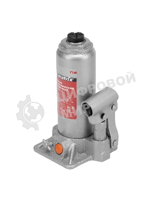 Домкрат гидравлический бутылочный Matrix, 4 т, h подъема 194–372 мм, в пласт. кейсе