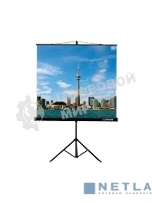 Экран на треноге Lumien 200x200 см Eco View LEV-100103 1:1 напольный рулонный