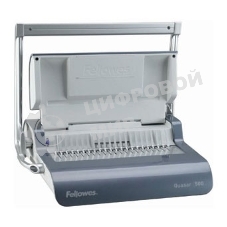 Переплетчик Fellowes Quasar+ (FS-56277) A4/перф.22л.сшив/макс.500л./пластик.пруж. (6-51мм)