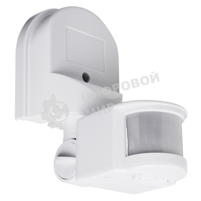 Датчик движения Rexant настенный ДДС 01, 180°, 1200 Вт, 10-2000 Лк, 2-12 м, 10-420 сек. IP44