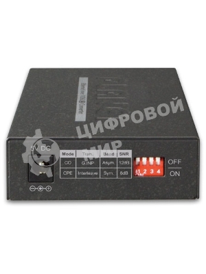 Конвертер Ethernet в VDSL2 VC-231G, внешний БП 1-Port 10/100/1000T Ethernet to VDSL2 Converter -30a profile w/ G.vectoring, RJ11