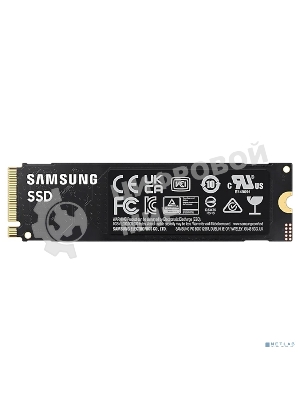 Накопитель SSD Samsung 990 EVO, 2000Gb, PCIe 4.0 x4, M.2 2280, NVMe, R/W 5000/4200