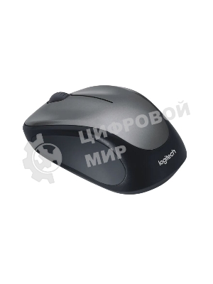Мышь беспроводная Logitech M235 серый/черный, 1000 dpi, радиоканал, USB, кнопки - 3