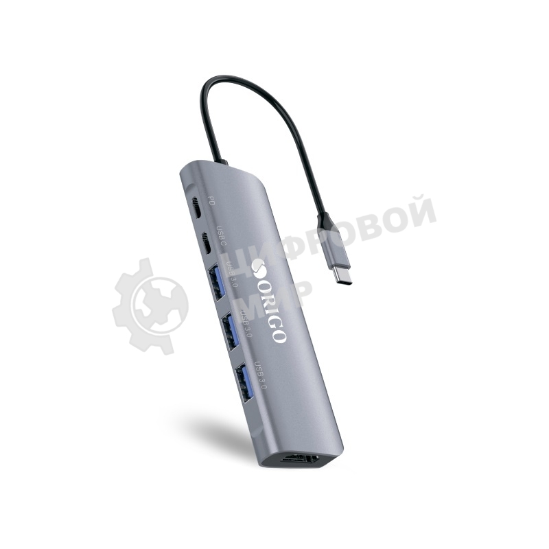 Док-станция ORIGO OU3360PD/A1A USB-C, 3xUSB 3.0, 1xUSB-C/PD 3.0, 1xUSB-C, 1xHDMI