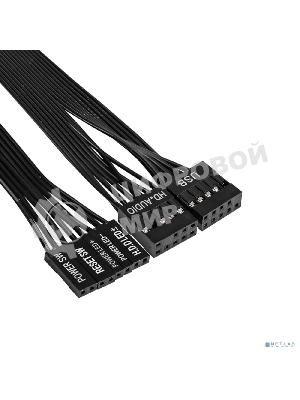 Компьютерный корпус Minitower ExeGate BAA-303 (mATX, без БП, 2хUSB, HD Audio, черный)