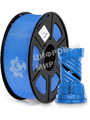 Пластик для принтера 3D Cactus CS-3D-PLA-1KG-SKYBU PLA d1.75мм 1кг 1цв.