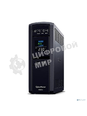 Источник бесперебойного питания Cyberpower CP1350EPFCLCD Line-Interactive 1350VA/810W USB/RS-232/RJ11/45 (6 EURO)