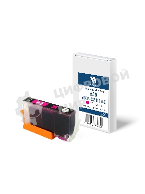Картридж струйный NVPrint 655 (NV-CZ111AE) Magenta для HP DeskJet IA 3525/4615/5525/6525 (15 мл) совместимый