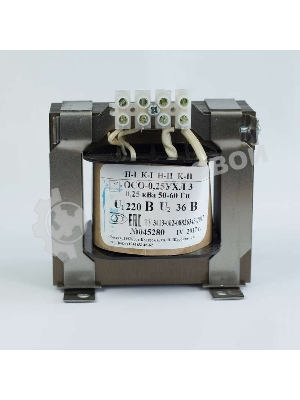 Трансформатор ОСО-0.25-09 220/24В УХЛ3 Кострома ОС0000002215