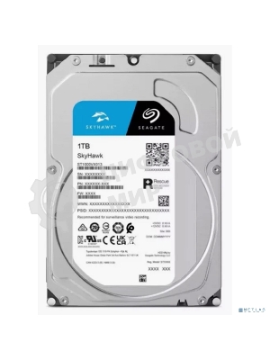 Жесткий диск Seagate 1Tb Video Skyhawk (5400rpm) 256Mb 3.5