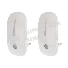 Комплект PROconnect (2шт./уп.) Ночник светодиодный MOUSE-PAD нейтрального белого цвета с датчиком 