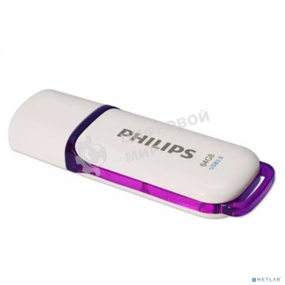 Флешка USB R/W 64Gb PPHILIPS SNOW3.0 64Gb, USB 3.0