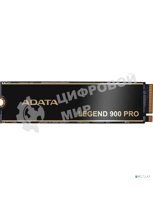 Накопитель SSD ADATA LEGEND 900 PRO, 2Tb, PCIe 4.0 x4, M.2 2280, NVMe, R/W 7400/6500