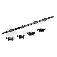 Вал выхода из печи в сборе Samsung/HP ML-2160/2165/SCX-3400 (JC91-01070A)