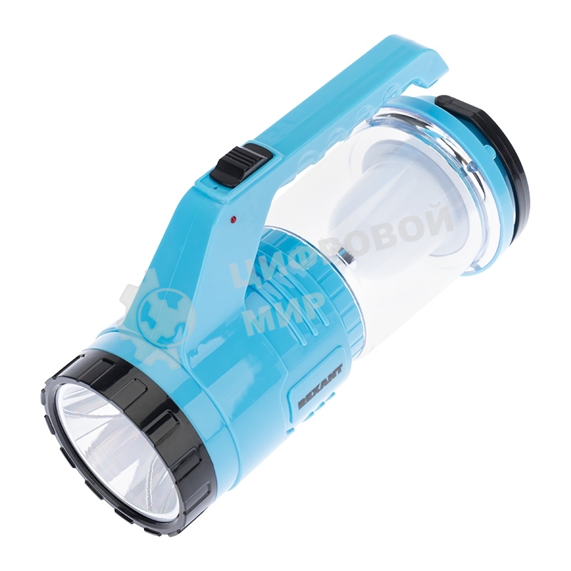 Фонарь Rexant туристический/поисковый/кемпинговый с Powerbank, аккумулятор, головной + боковой свет, солнечная батарея. Индикатор зарядки