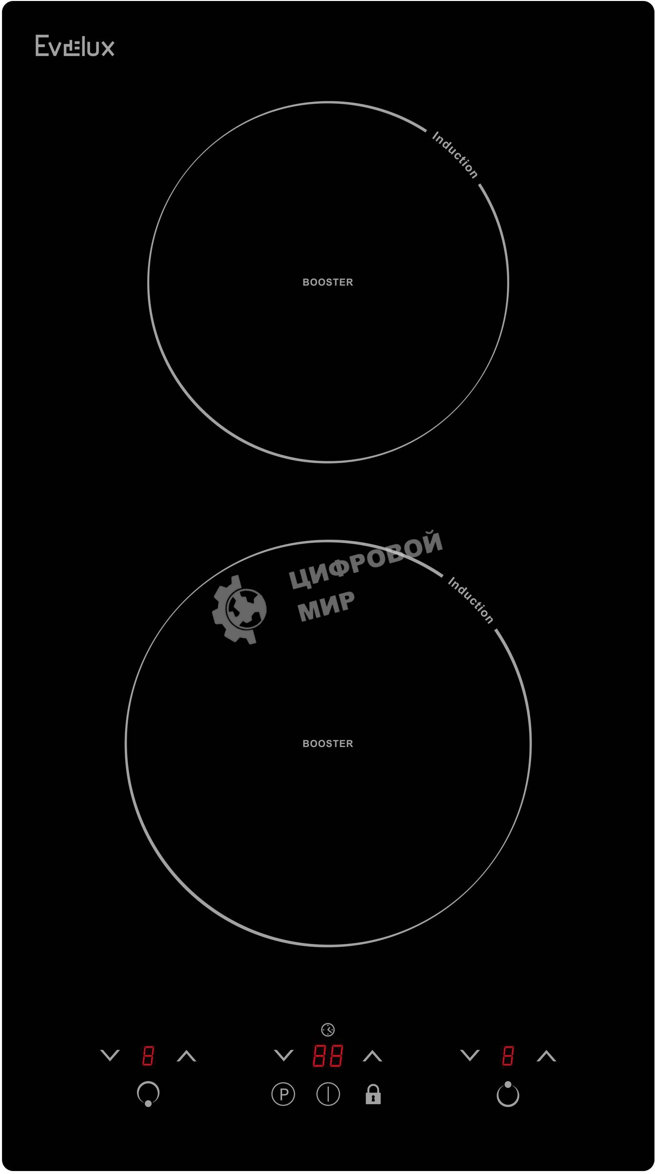 Индукционная варочная панель Evelux HEI 320 B