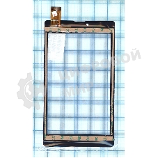Сенсорное стекло (тачскрин) для Digma Plane 7535E WJ1339-FPC V1.0 черное