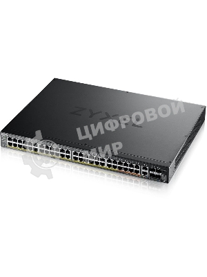 Коммутатор L3 Access Zyxel NebulaFlex Pro XGS2220-54FP, rack 19