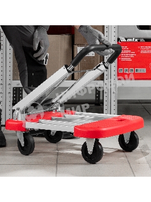 Тележка хозяйственная Matrix, телескопическая, грузоподъемность 150 кг