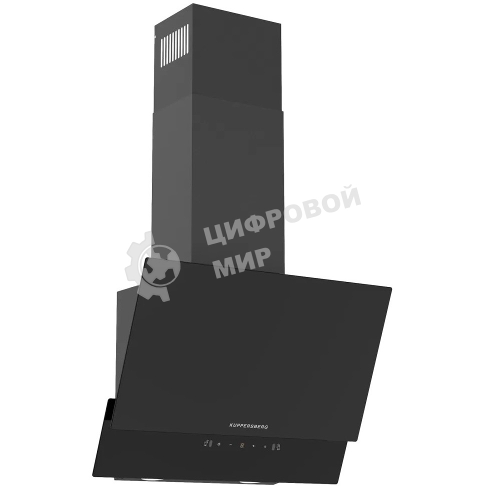 Вытяжка наклонная Kuppersberg F 603 B черный, 60 см, 1300 куб. м/ч, 53 дБ