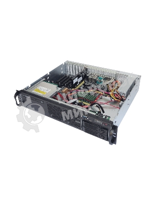 Серверный корпус Ablecom 2U chassis; ATX, Micro-ATX, Mini-ITX MBs; 2 x 3.5''hs + 2 x 3.5'' internal + 1 x 2.5'' internal; flex ATX 500W; no rails