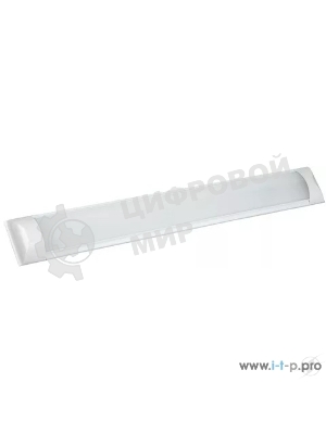 Светильник IEK LDBO0-5001-18-4000-K02 LED ДБО 5001 18Вт 4000К IP20 600мм металл аналог люм.свет. 2х18, 600х70х27 мм, металл. корпус