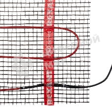 Теплый пол (нагревательный мат) Rexant PRO (RNX -1,0-220 площадь1,0 м² (0,5х2.0 м)), 220 Вт, двухжильный с экраном