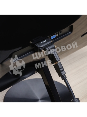 Переходник штекер Rexant DVI-D - гнездо HDMI, поворотный