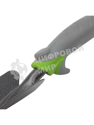 Совок посадочный широкий с прорезиненной ручкой ЧЕТЫРЕ СЕЗОНА