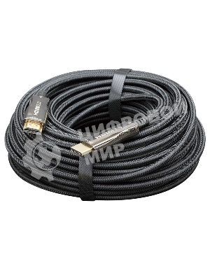 Активный оптический кабель Cablexpert HDMI, 100м, v2.0, 19M/19M, AOC Premium Series, позол.разъемы, экран, коробка