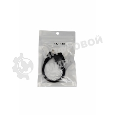 Кабель USB Rexant OTG micro USB на USB шнур 0.15 м черный