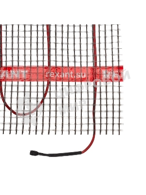 Теплый пол (нагревательный мат) Rexant PRO (RNX -1,0-220 площадь1,0 м² (0,5х2.0 м)), 220 Вт, двухжильный с экраном