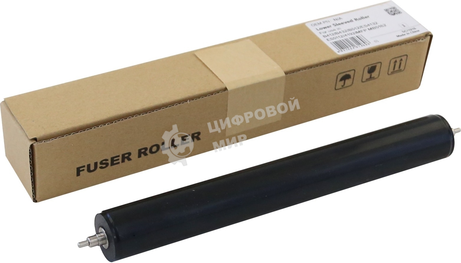 Резиновый вал для OKI B432/412, MB472/492, ES4192 MFP CET, CET211018