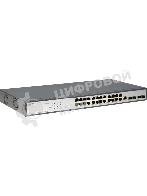 Коммутатор настраиваемый L2 ORIGO OS2328/A1A 24x1000Base-T, 4xCombo 1000Base-T/SFP, комплект для установки в 19