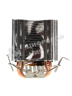 вентилятор CROWN Кулер для процессора CM-92 (Для Intel и AMD, TDP до 95 Ватт, 2шт. медных теплопроводных трубок, Гидродинамическии подшипник, Размер: 117*79*113 мм)