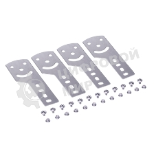 Пластина крепежная DKC 30015K GSV H100 (4 шт) в комплекте с крепежными элементами для монтажа