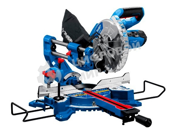 Пила Профессионал торцовочная с протяжкой, d 216 х 30 мм, 1800 Вт Зубр ППТ-216-П