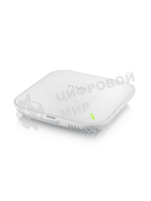 Гибридная точка доступа Zyxel NebulaFlex Pro WAX650S, W-Fi 6, 802.11a/b/g/n/ac/ax (2,4 и 5 ГГц), MU-MIMO, Smart Antenna, внутренние антенны 4x4, до 1200+2400 Мбит/с, 1xLAN 5GE, 1xLAN GE, PoE, защита о