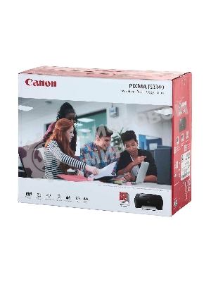 МФУ струйное Canon PIXMA TS3340 (3771C007), A4, цветной, печ. 7.7 стр/мин (ч/б) 4 стр/мин (цвет), 1200 x 4800 dpi (принтер) 600x1200dpi (сканер), USB, Wi-Fi, Air Print, Mopria
