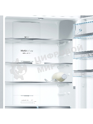 Холодильник Bosch KGN49LB30U черный двухкамерный 330/105л морозилка снизу, No Frost