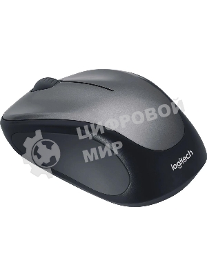Мышь беспроводная Logitech M235 серый/черный, 1000 dpi, радиоканал, USB, кнопки - 3