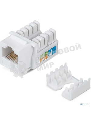 Модуль универсальный Cabeus, keystone, 1хRJ45, Toolless, кат. 6, неэкр., белый