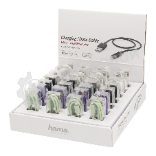 Кабель Hama H-187244 00187244 USB A(m) Lightning (m) 0.75м ассорти