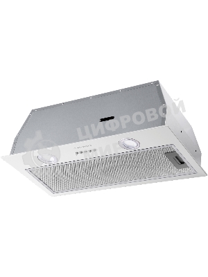 Вытяжка встраиваемая Maunfeld THAMES 601M белый, 60 см, 520 куб. м/ч, 45 дБ