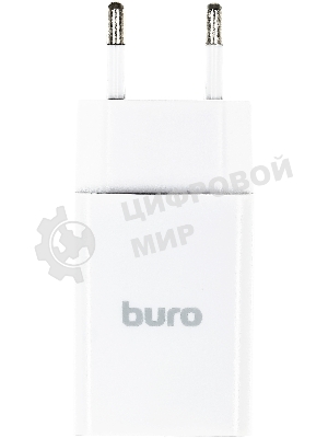 Сетевое зарядное устройство Buro BUWA1 2.1A белый
