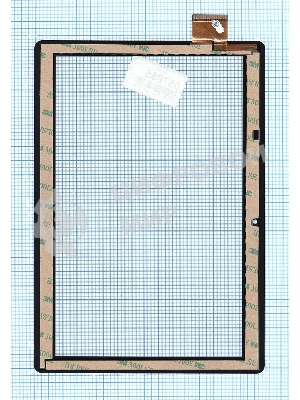 Сенсорное стекло (тачскрин) для Digma CITI 1510 DP101226-F1, черное