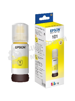 Чернила Epson L101 C13T03V44A желтый (70 мл) для Epson L4150/L4160/L6160/L6170/L6190